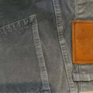 Men's Gray / Blue Corduroy Pants - Brooks Brothers. Never Worn